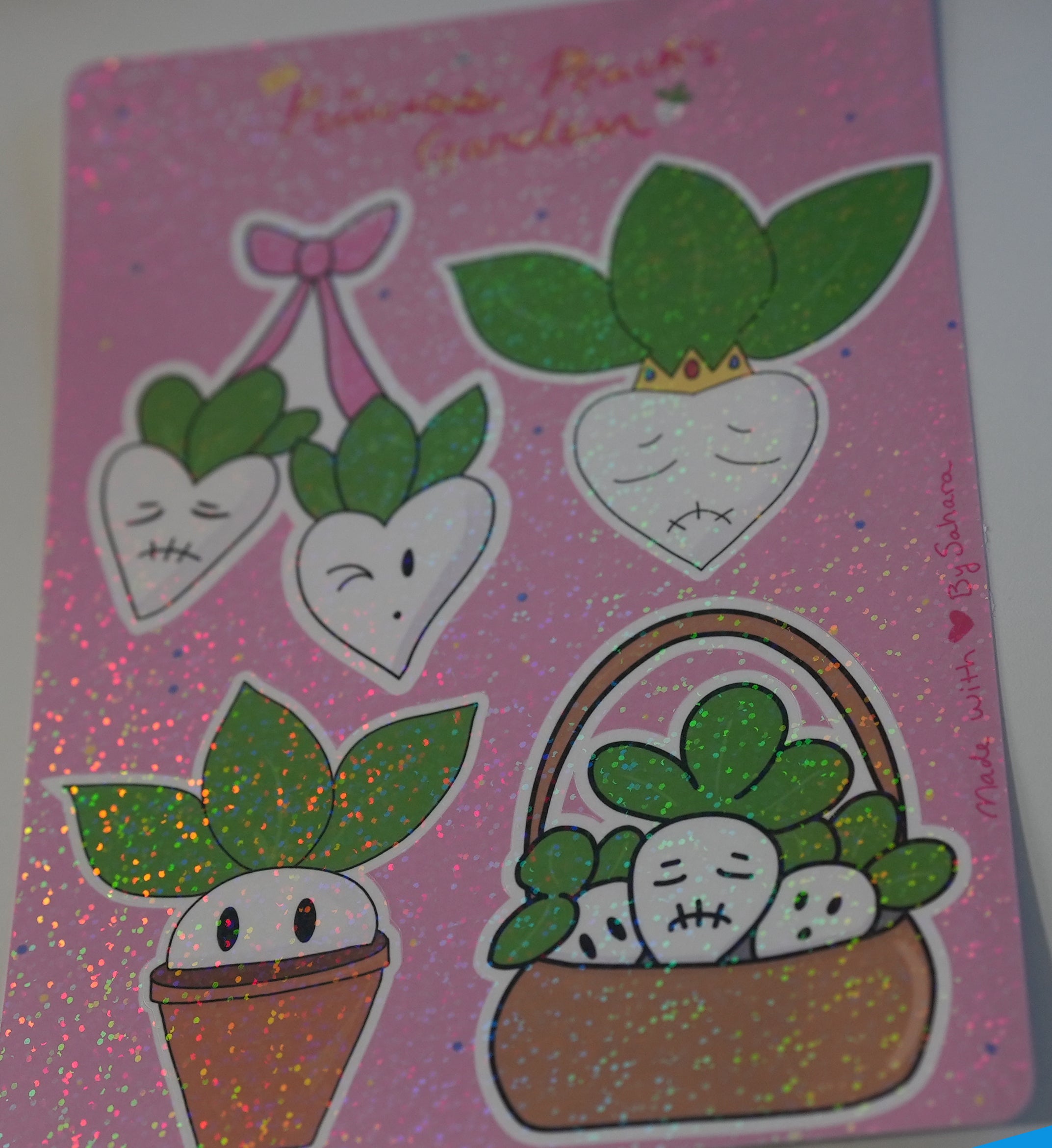 Sticker Sheet - Princess Peach's Garden